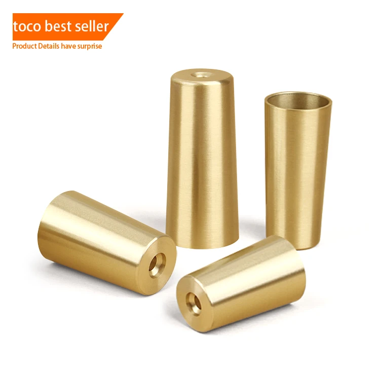 Toco Stainless Steel Rectangular Chair Leg Covers Camping Dining Table Chair Anti Slip Leg Cap Covers 5mm Oval Brass Chrome