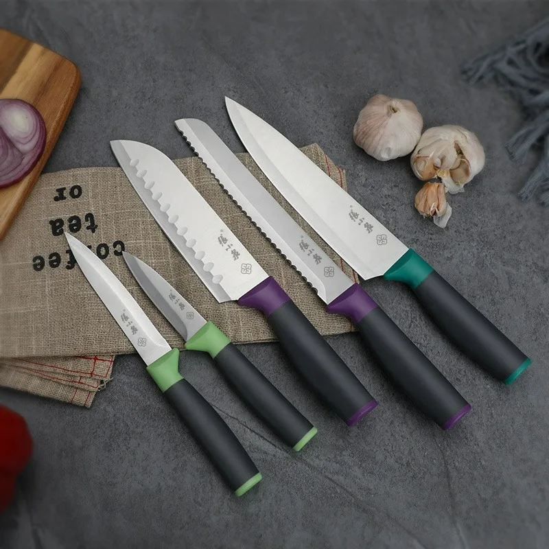 7 inch Kitchen Knife Ultra Sharp Japanese Chef Knife Stainless Steel 3Cr13 Ergonomic PP Handle santoku knife