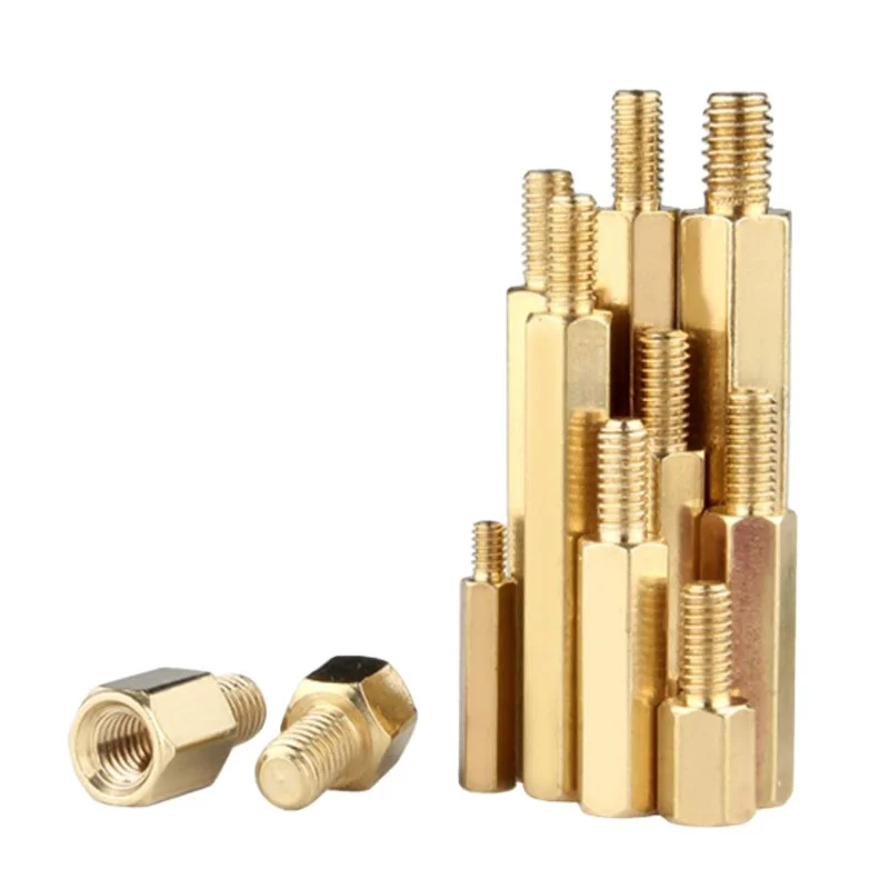 M2 M2.5 M3 H59 H62 Brass Bronze Copper Alloy Steel Zinc Plaiting Coating Male And Female Hex Hexagon Head Standoff