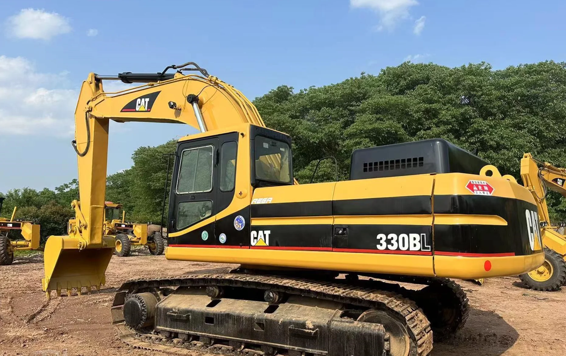 Used Excavator Machine Caterpillar 330d 330b 330c Crawler Second Hand Cat 330 3306 Excavator Heavy Machinery