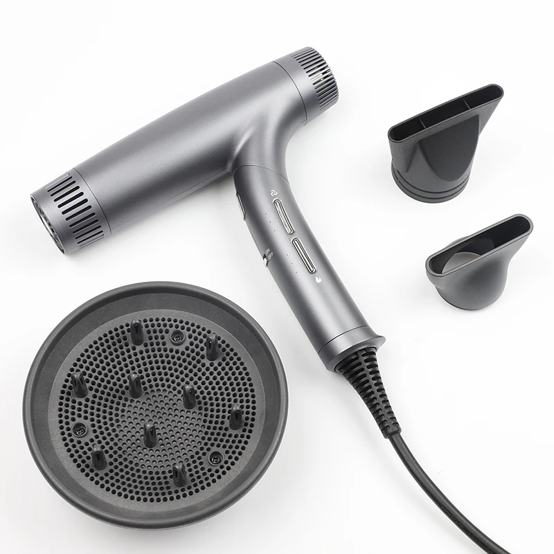 Fast Drying Styling Professional Powerful Brushless Motor High Speed Super Quiet Salon Home Air Dual Negative Ionic Blow Dryer