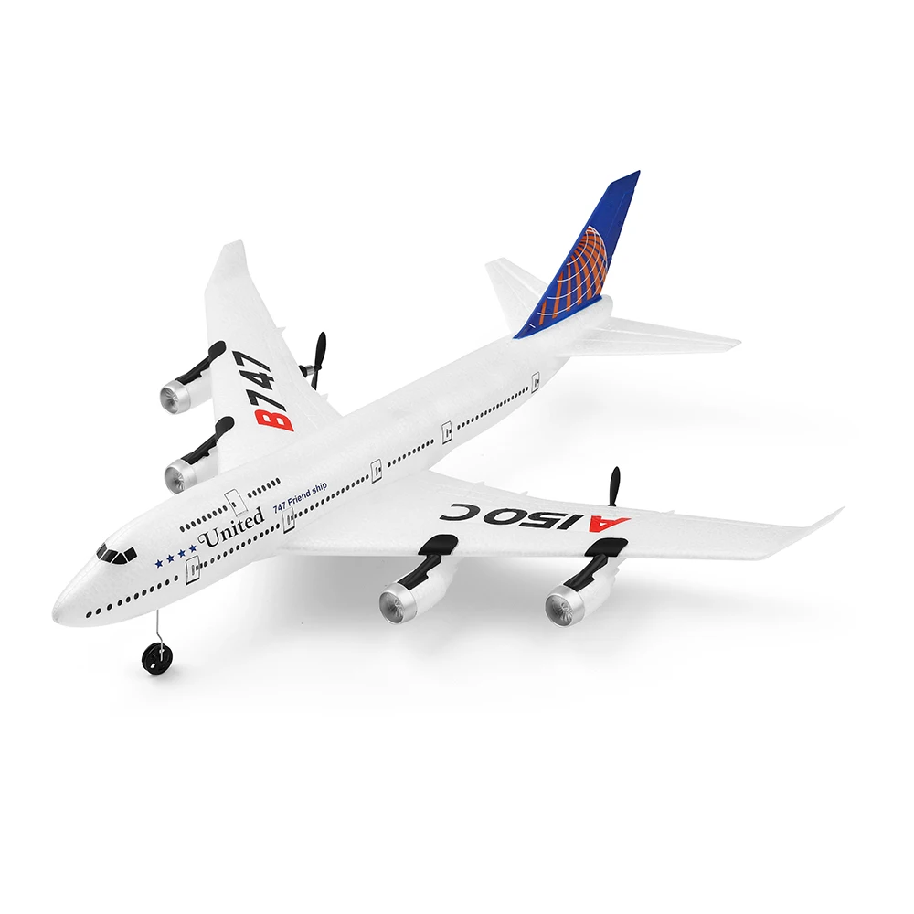 Wltoys XK A150-C Airplane B747 BOYIN 747 2.4G 2CH  RC Airplane Six Axis Self Stabilization System EPP material For Kids Gifts