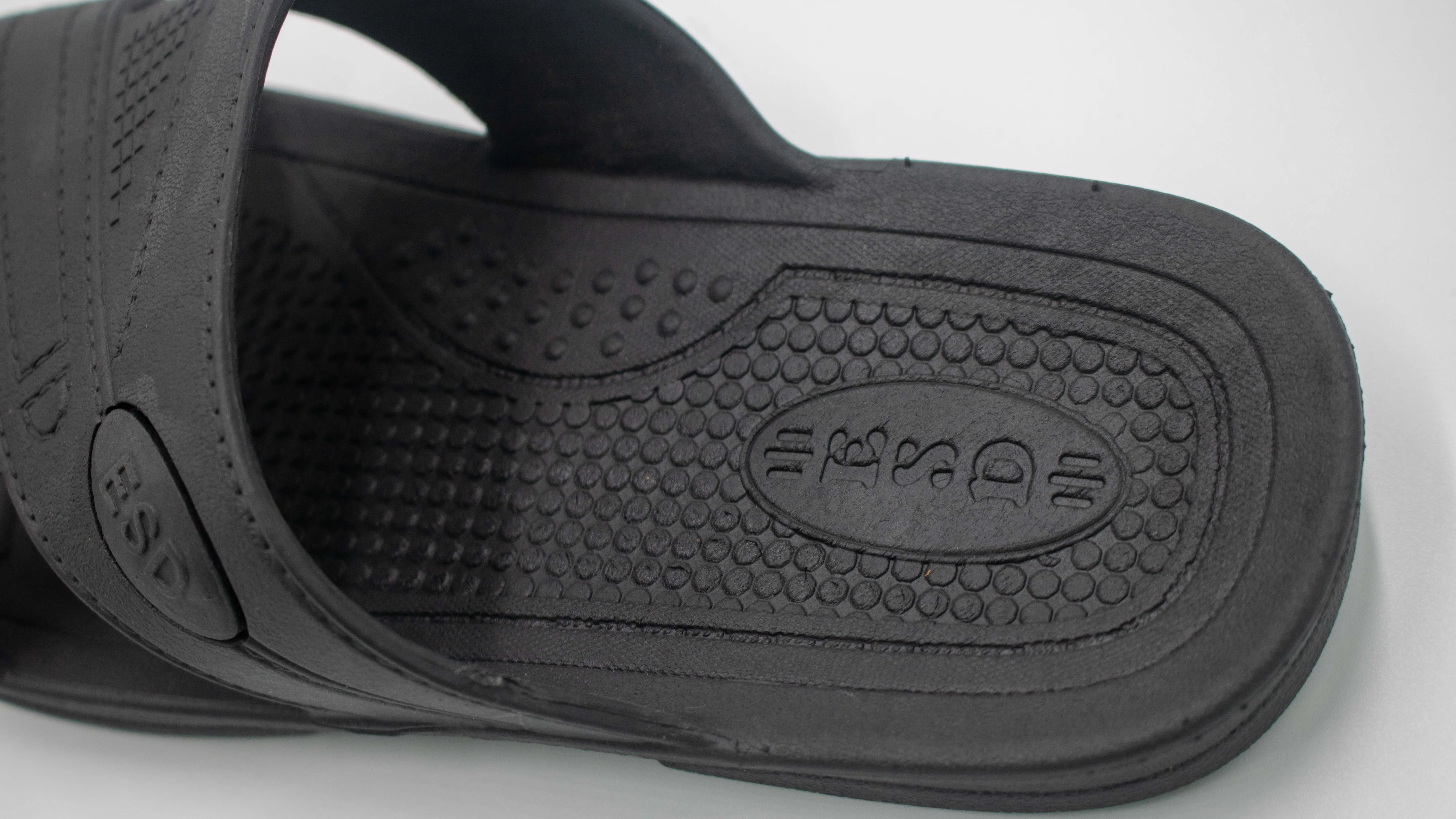 Unisex SPU ESD Slippers  Comfortable and Practical Anti-Static Cleanroom Shoes for Safe Work
