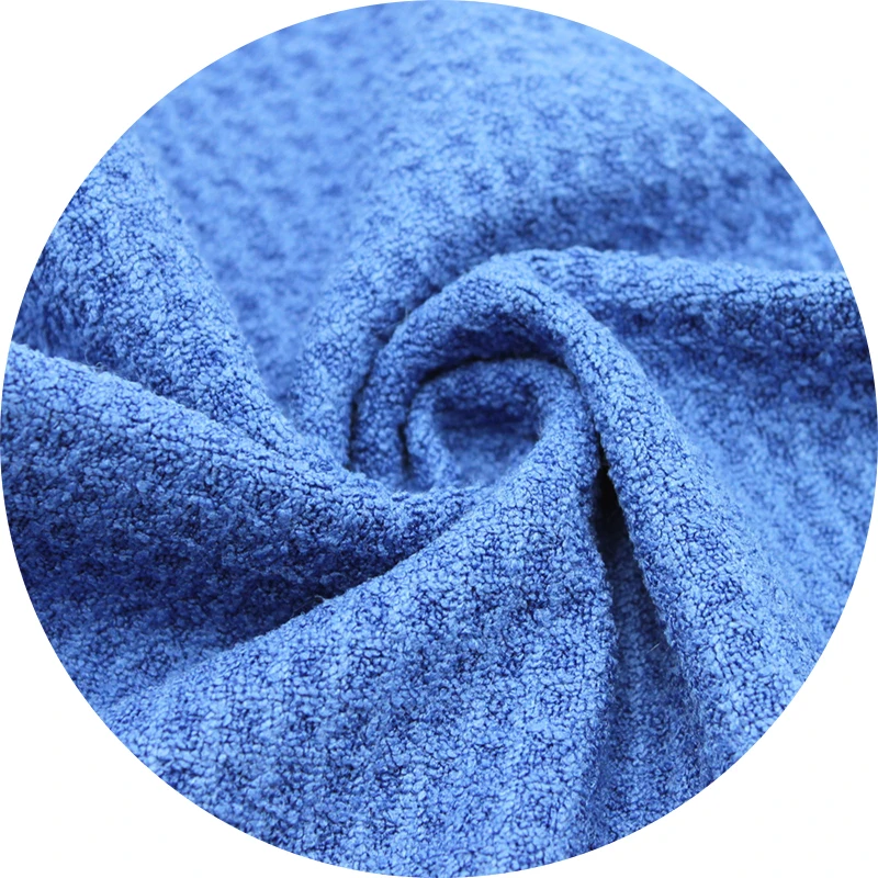 80 polyester 20 nylon fabric suitable for waffle woven towel drying cloth white tea towel