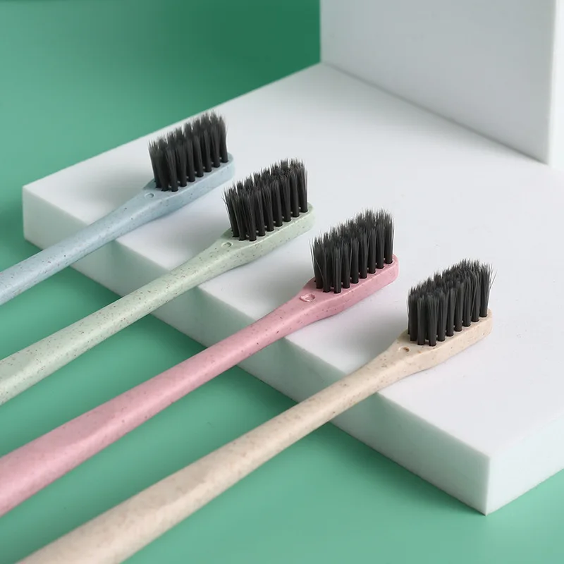 adult toothbrush high quality soft wool plastic Household independent packaging toothbrush wash supplies Support custom OEM