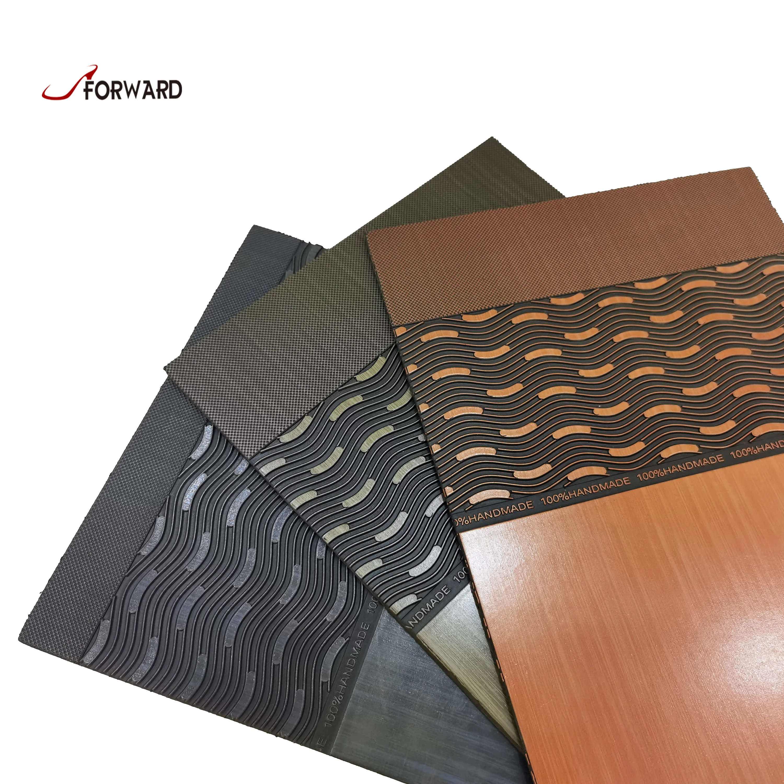 Commercial high grade abrasion resistance profile rubber sheet for men shoe sole