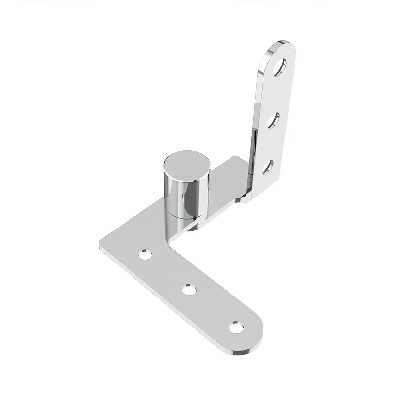 Manufacture Display Wooden Jewelry Box Metal Accessories Side Rail Hinge