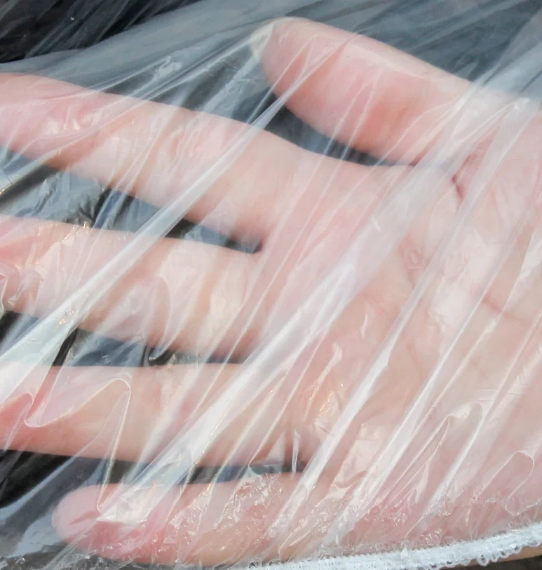 Protective Car Cover Transparent Plastic Auto Dustproof Covers With Elastic Band Rain Dust Resistant Scratch-Proof