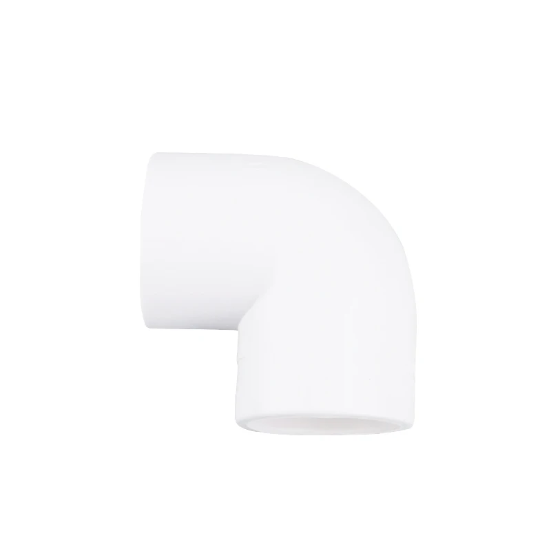 china suppliers 2inch elbow 50mm pvc pipe fitting elbow connector Socket 90 deg elbow pipe pvc pipe fittings
