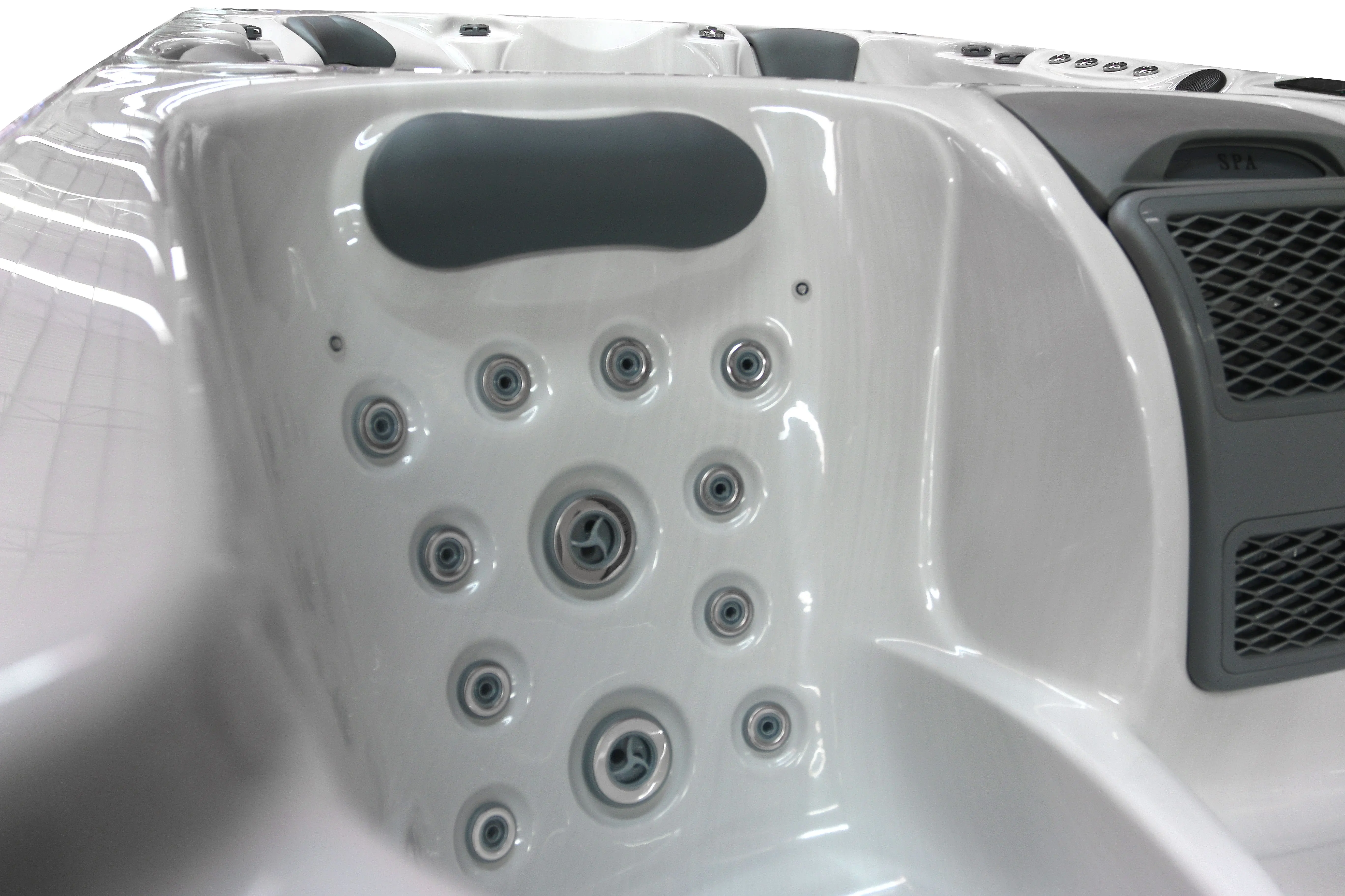 12 Persons Deluxe System America Acrylic Hot Tub Outdoor Swim SPA with pillow