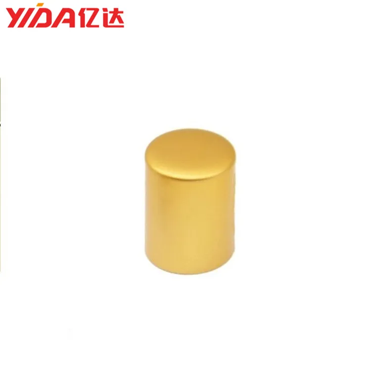 Fragrance caps 8 aluminijum end lid products personal design customization