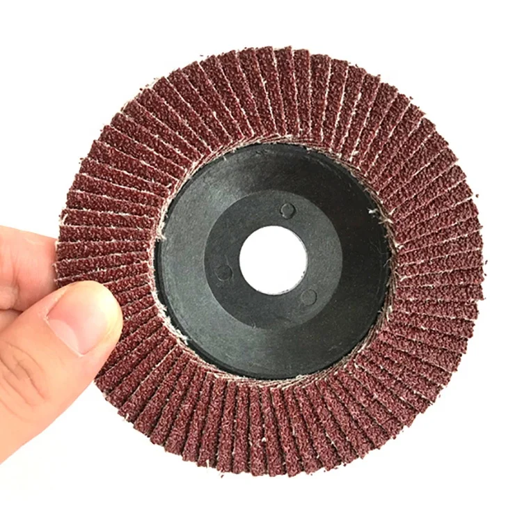 T27 T29 Stainless Steel Surface aluminum oxide grains Non-woven flap disc scotch  for Polishing