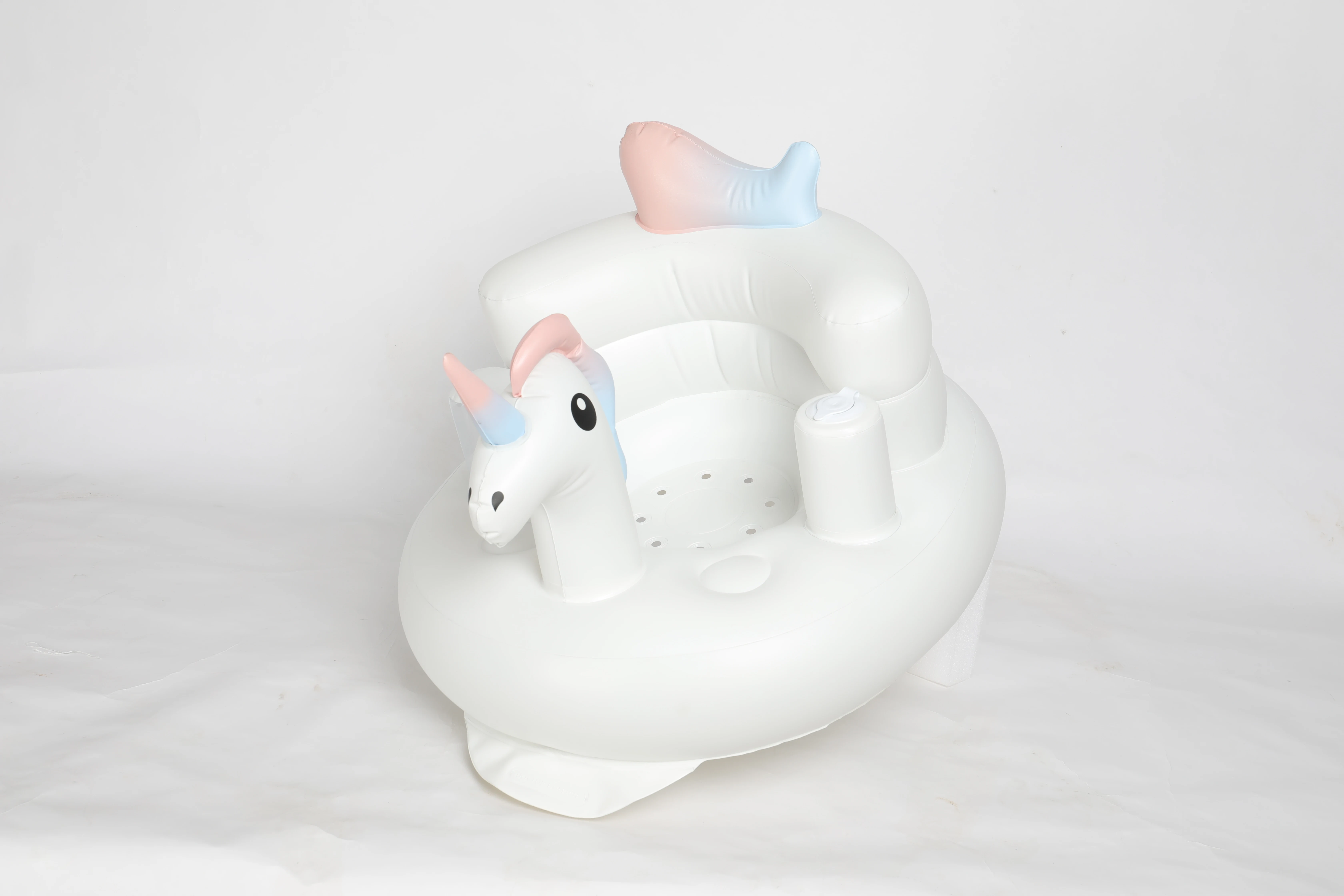 Doctor Dolphin new design product cartoon home indoor unicorn chair commercial baby sofa inflatable