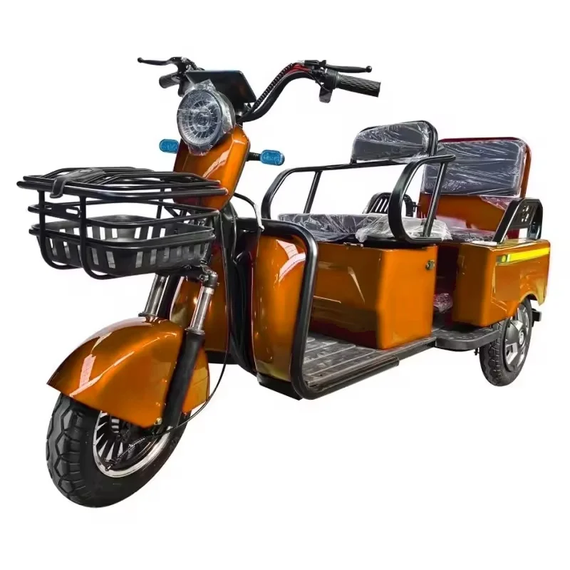 Custom colors cargo electric trike China fat tire electric scooter modern style electric adult tricycle