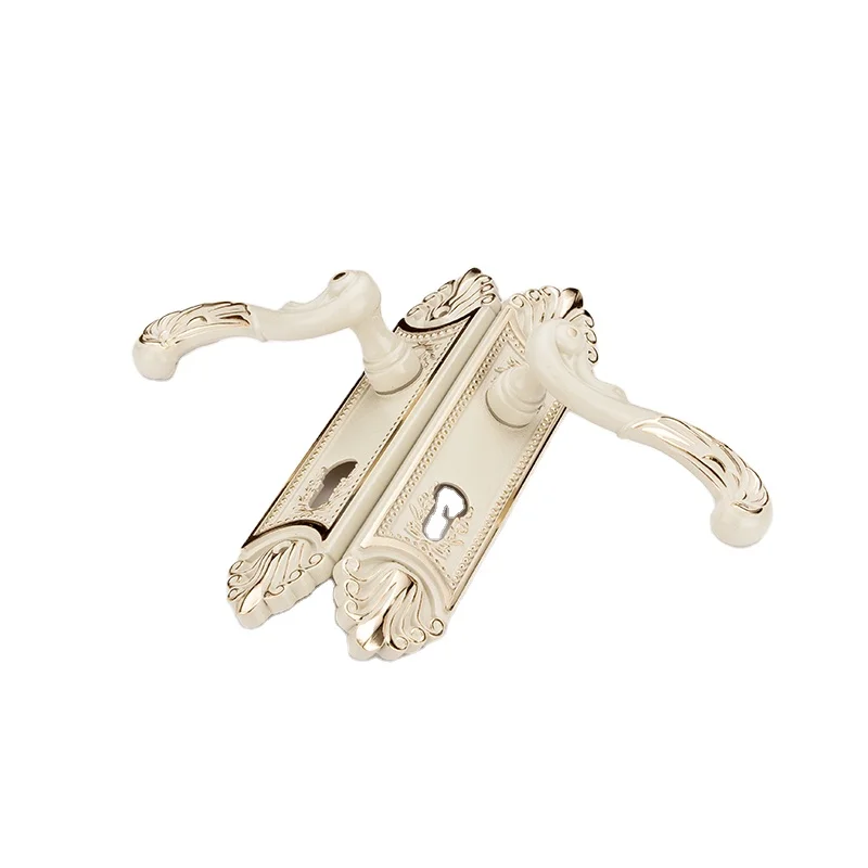 Ручка дверная самоблокирующаяся из цинкового сплава набор врезных дверей роскошная ручка для двери в