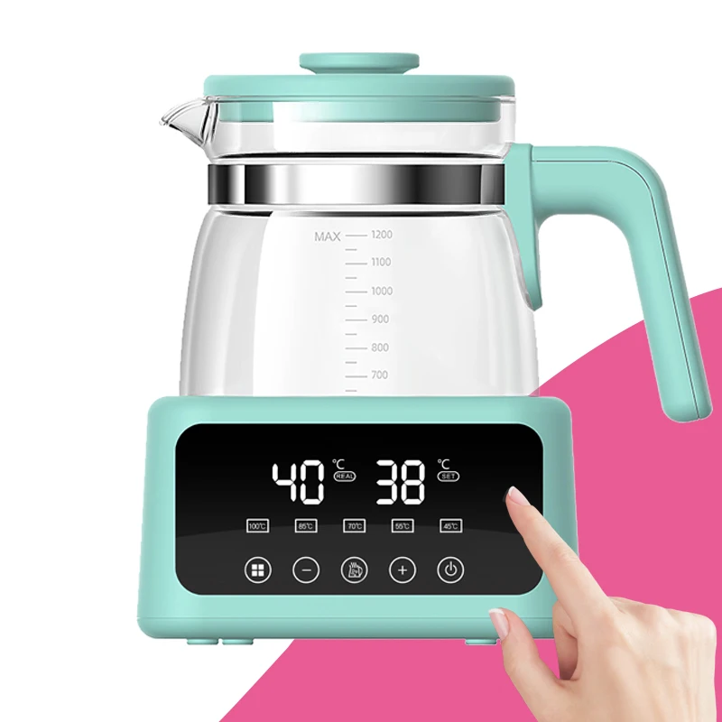 RTS 5 Temperature Options Electric Baby Milk Modulator Popular Customized Digital Display Stainless Steel BPA Free Milk Maker