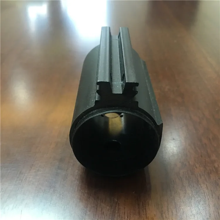 factory prices 6000 series black anodized cnc alu profile