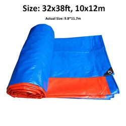 Guangzhou Lvju 32x38ft 10x12m Insulated Ldpe Tarpaulin Sheet Manufacturers