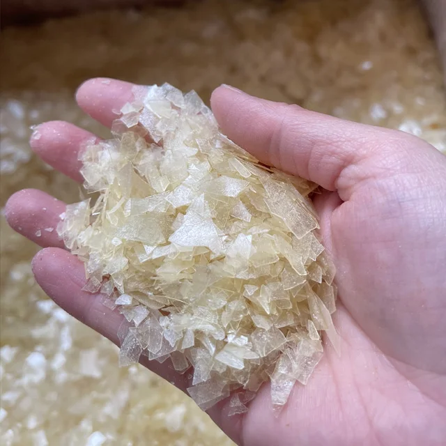 High Quality Shellac Transparent Shellac Sheet with Pallas Tree for Wood Polishing