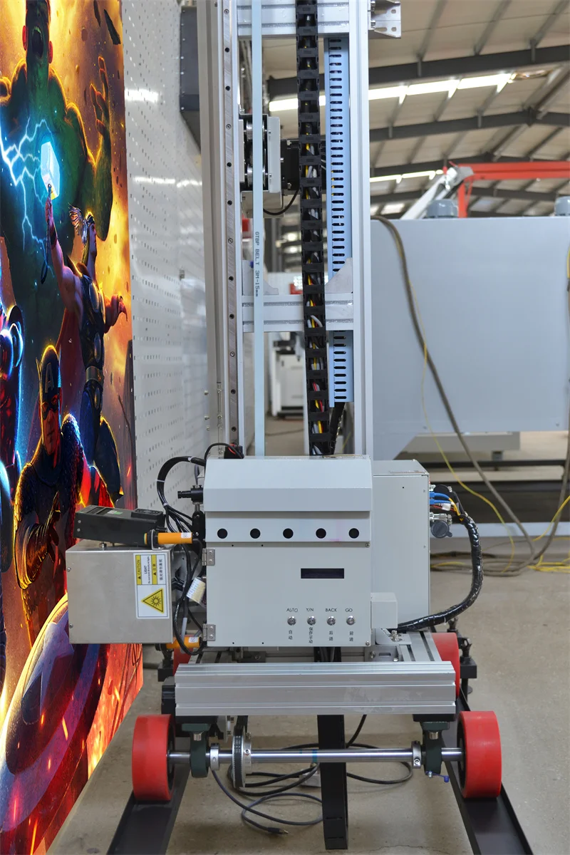 Wall Robot Paint Machine PVC Acrylic Painting 3D Wall Printing Machine Vertical Wall Printer