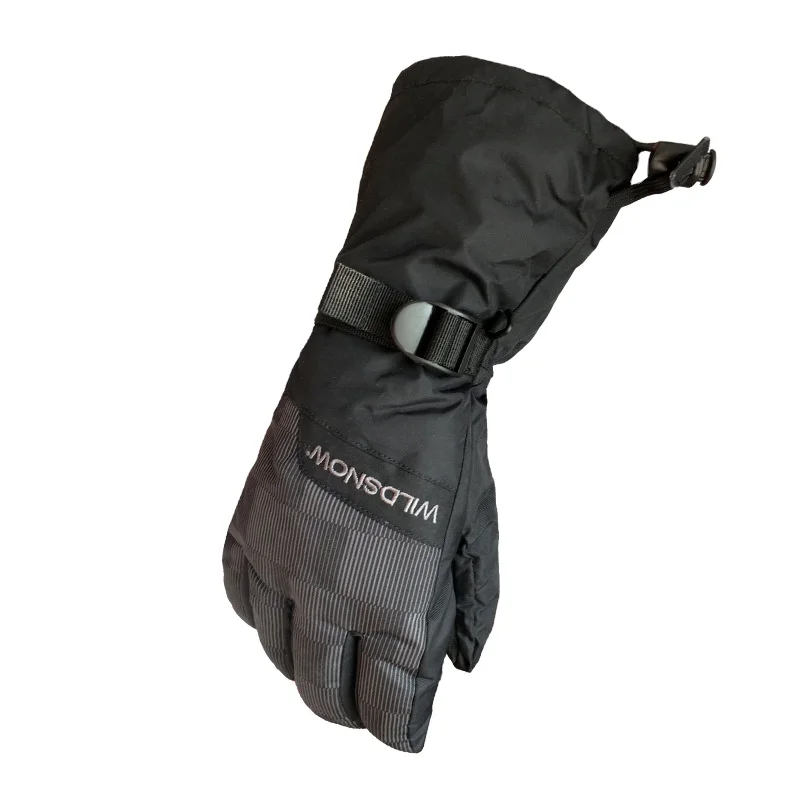 Лыжные перчатки дышащие ботинки из водонепроницаемого материала для сноуборда перчатки, подходит как для мужчин, так и для женщин 3m Thinsulate Подкладка утепленные теплые зимние перчатки