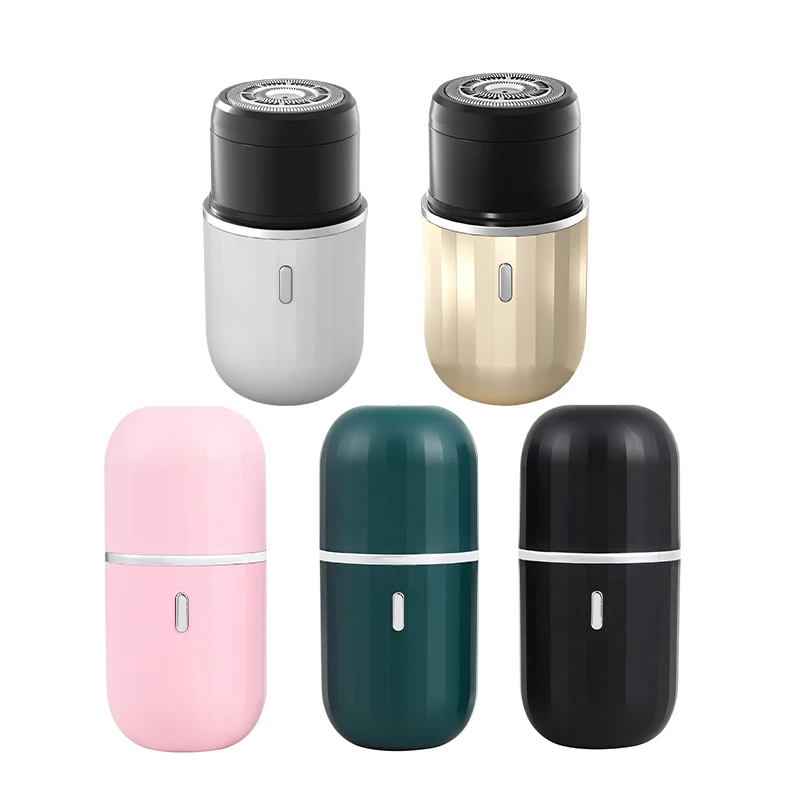 Mini Electric Shaver Men Portable Car Travel Rechargeable Shaver IPX7 Professional Hair Removal Face Body Care Razor