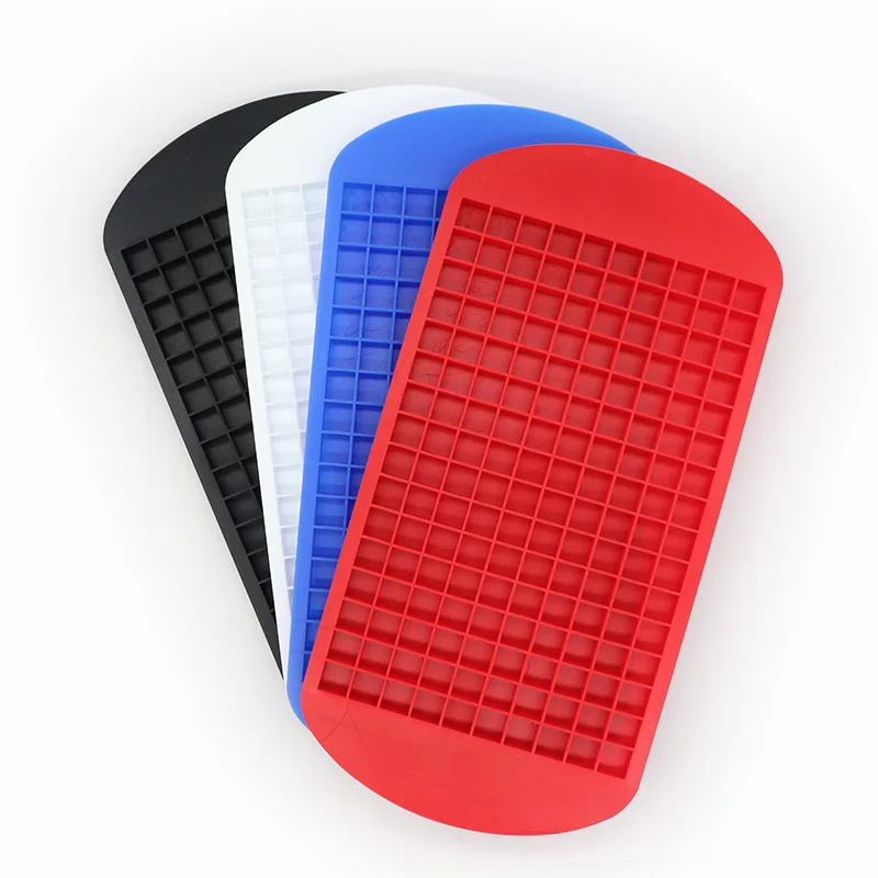 hot sale Smalls160 Ice Cube Molds Easy Release Crushed Ice Cube  Silicone Mini Ice Cube Trays for juice