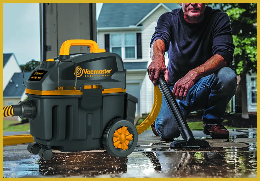 Vacmaster 2020 15 litres 1500W bagged powerful portable wet and dry household vertical vacuum cleaner, VF1515HJ