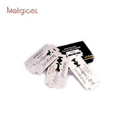 Sweden Stainless Steel Disposable Safety Hair Barber Shaving Double Edge Razor Blades