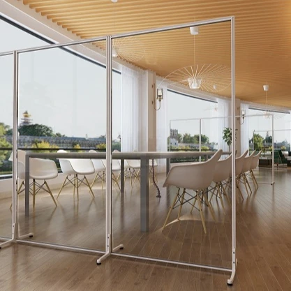 Ресторанная стена офисная мебель из Малайзии передвижная стеклянная панель для офиса