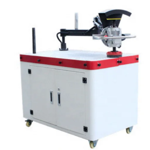 High Quality Manual Deburring Chamfering Machine Two Heads Sheet Metal Flat Surface Deburring Polishing Finishing Machine