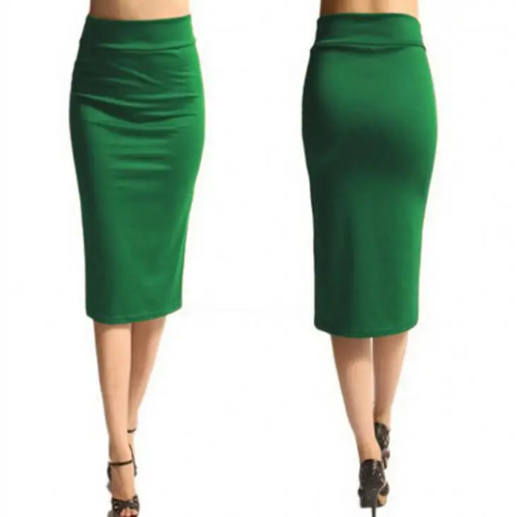 Fashion lady Summer sexy skirt Medium long Hip skirt women Slim fit Office Dress skirt wholesale