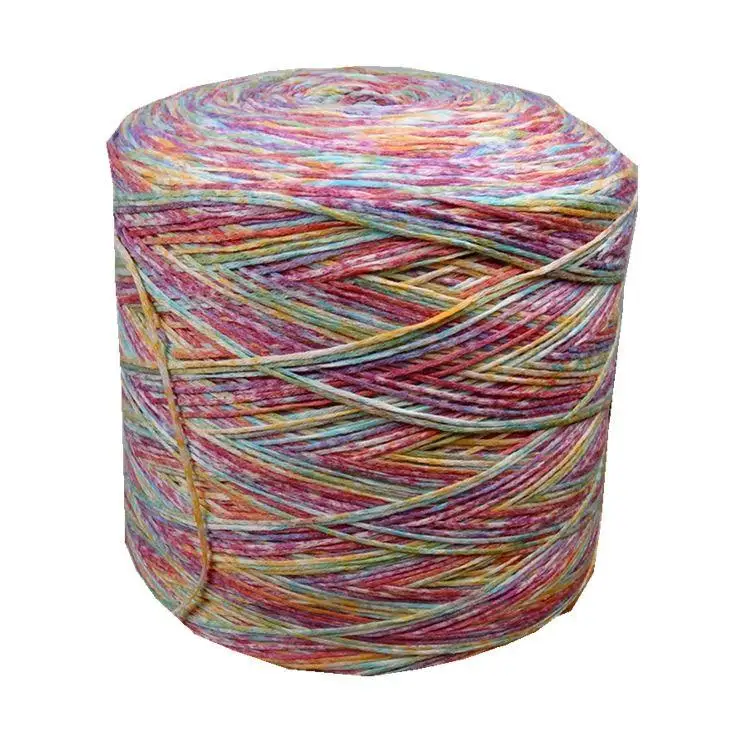 New Design Product Acrylic Polyester Spray Hank Dyeing Fancy Blended Knitting Yarn
