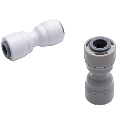 
 Оптовая продажа, пластиковый соединитель прямого соединения 1/2 дюйма, одно касание, Вставной соединитель, фитинг для водопроводной системы  