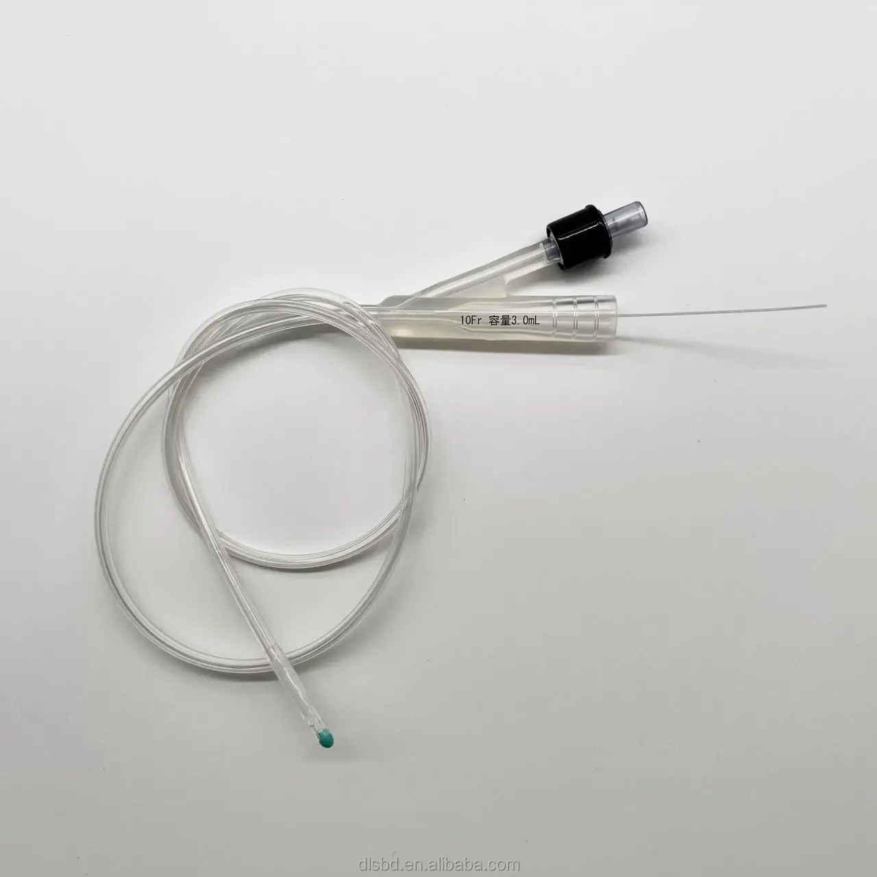 10.0Fr L- 340mm silicone double chamber balloon catheter with guide wire