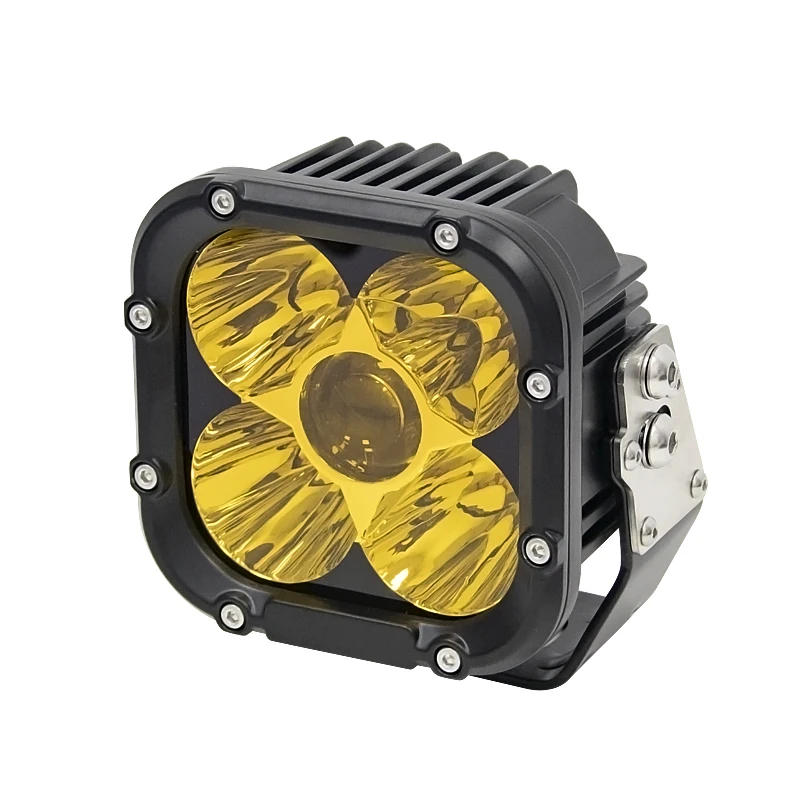 Led Light 95W Angel Eye Car Auto electrical system off road Work Driving lighting 5 inch running lights
