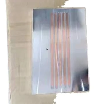 Алюминиевый блок для водяного охлаждения, охлаждающий жидкий кулер для компьютера, ультратонкий водяной блок для процессора, графического процессора