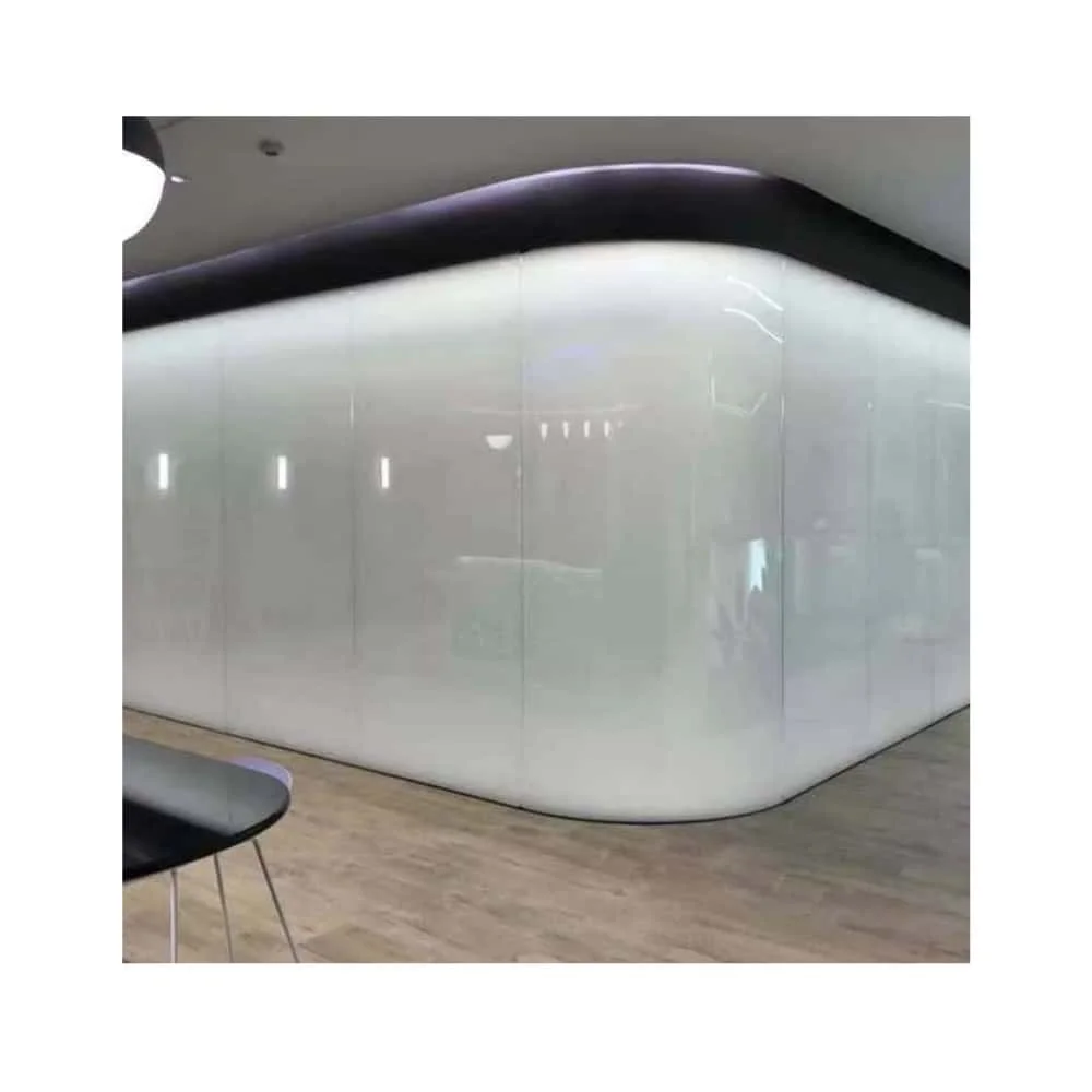 Switchable glass smart self adhesive PDLC glass privacy glass for projector
