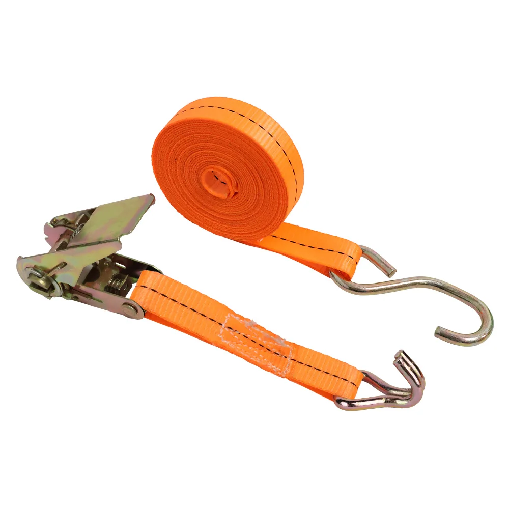 Heavy Duty Ratchet Straps Ratchet Strap Auto Hauler Car Wheel Tire Tie Down With Swivel J Hooks factory