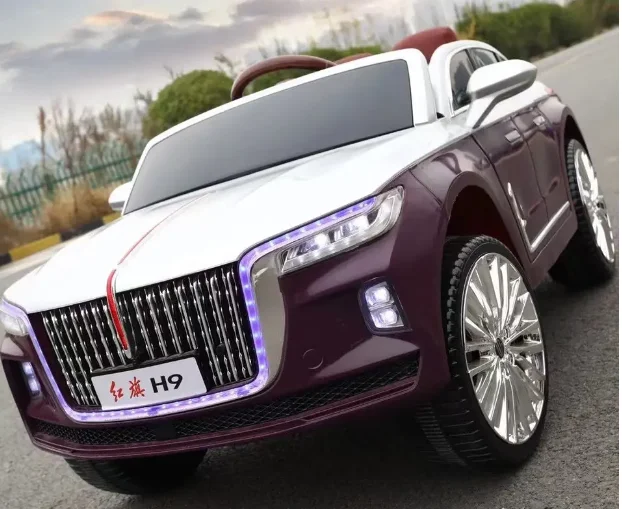 Hot Model Children Car kids ride on car Electric Toys 2 Seat Big Kids Electric Pedal Car with Double Doors Open