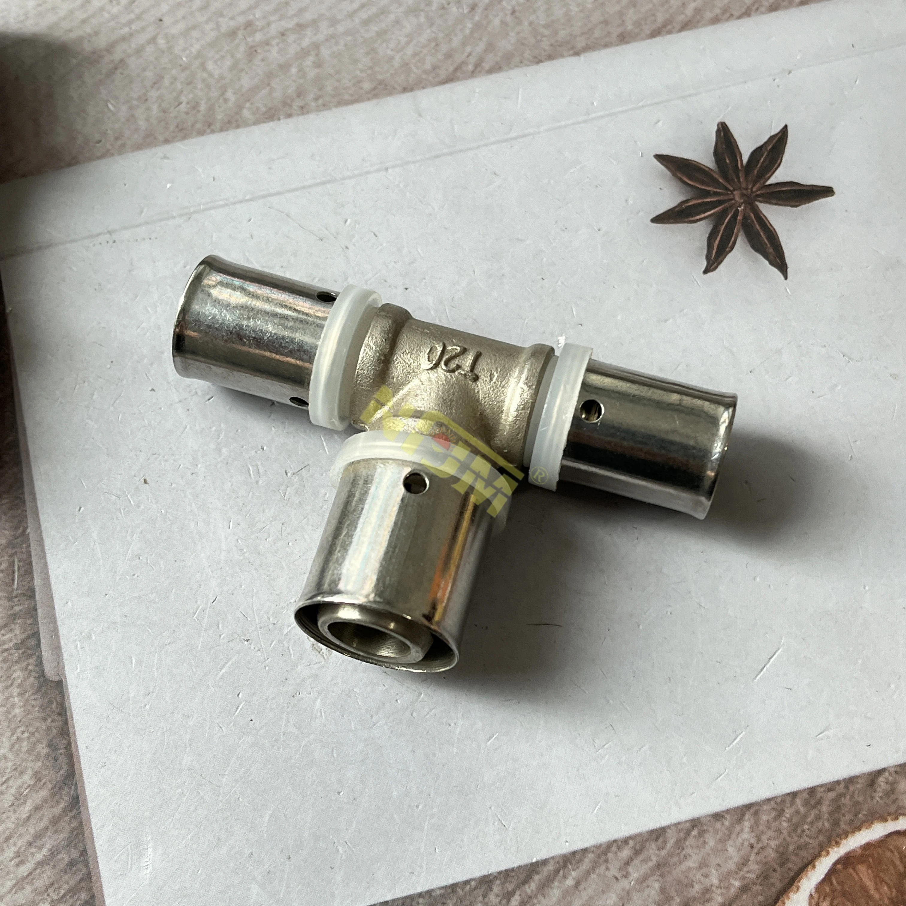 NFJM High Quality Brass Press Fitting Male Elbow Pex Al Pex Pipe Fittings