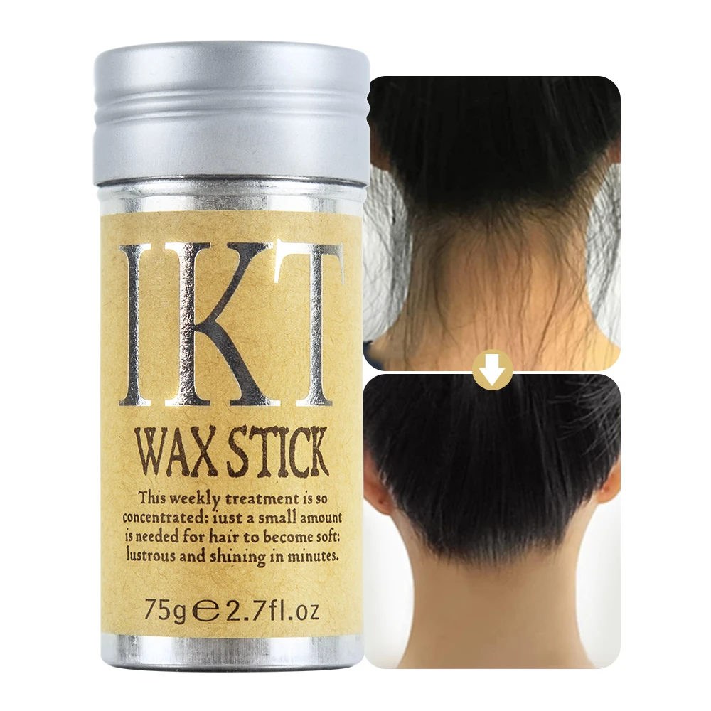 IKT Strong Hold Styling Wax Hair Finish Stick Tamer for Women