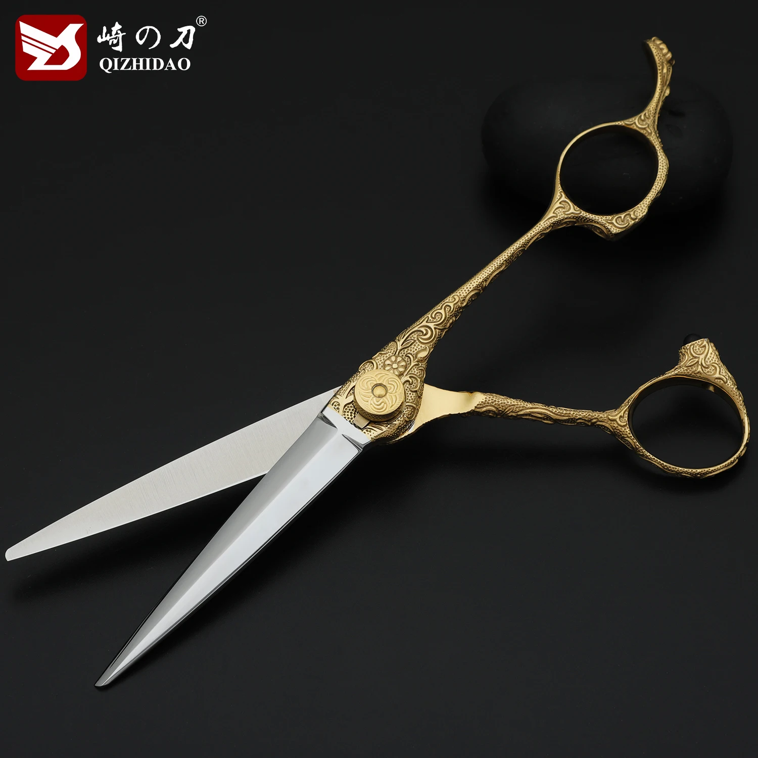 Japanese VG10 Cobalt Steel Barber Shears Hair Scissors Professional Hair Cutting Scissors