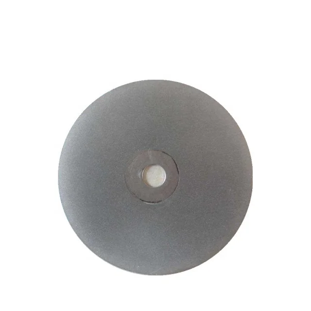 Electroplated flat shape 8 inch sharpening stones 250 mm diamond grinding disc lapidary machine tools