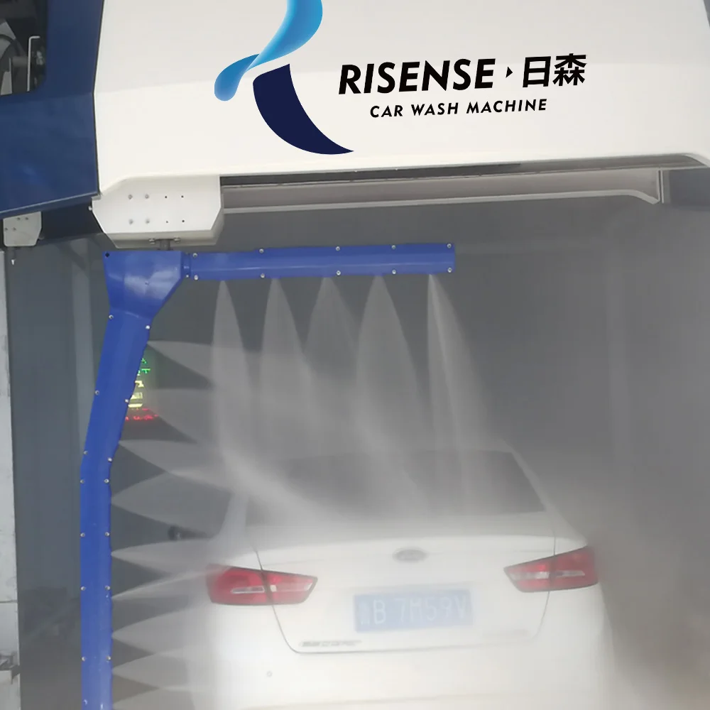 HP-260 low price automatic touchless car wash machine lavado automatico de autos successful installed in Romania