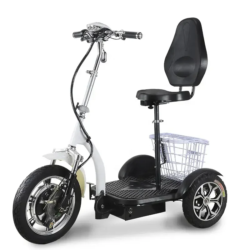 350W 36V Lead Acid Battery Zappy Three Wheel Electric Tricycle Mobility Scooter