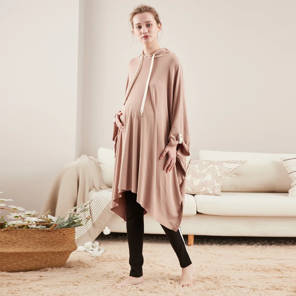 
L87 Factory manufacture maternity wear office maternity clothing robe fashion wear 93%viscose 7%spandex maternity wear dress 