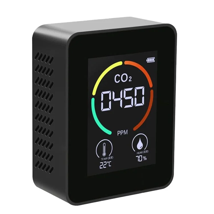 A Smart Air Quality Meter Controller And Data Logger Monitor PM2.5 Co2 Carbon Dioxide Detector Sensor