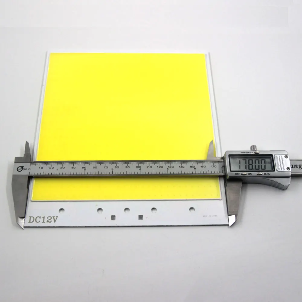 210x180mm 300W LED COB Panel Lamp DC 12V Big Board LED Lights for Outdoor Camping Car Lighting Indoor Bulbs Warm Cold White COB