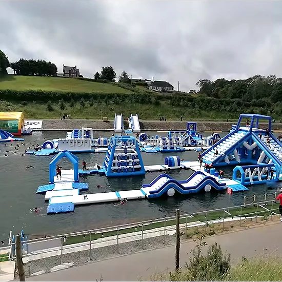 Commercial Floating Toys Inflatable Water Park Beach Waterpark For Adult And Kids Play Park Aquatic Water Park Equipment Set